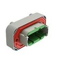 Thermoplastic DIP Connector available in multiple terminal types designed for operation at temperatures from minus 55 to plus 125 degrees Celsius