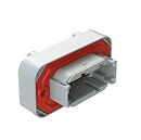 Thermoplastic DIP Connector with multiple terminal types designed for operation across temperature range minus 55 to plus 125 degrees Celsius
