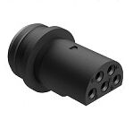 thermoplastic shell DIP Connector with various terminal options engineered for operating temperature range minus 40 to plus 105 degrees Celsius