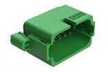 DIP Connector thermoplastic housing available in various terminal types operating temperature minus 55 to plus 125 degrees Celsius